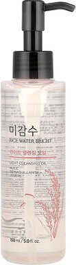 The Face Shop, Rice Water Bright, Light Cleansing Oil, leichtes Reinigungsöl für fettige Haut bis Mischhaut, 150 ml (5 f...