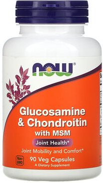 NOW Foods, Glucosamin & Chondroitin mit MSM, 90 Kapseln