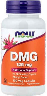 NOW Foods, DMG, 125 mg, 100 vegetarische Kapseln