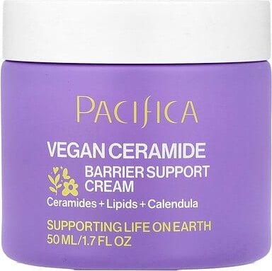 Pacifica, Vegan Ceramide Barrier Support Cream, vegane Ceramid-Barriere-Unterstützungscreme, 50 ml (1,7 fl. oz.)