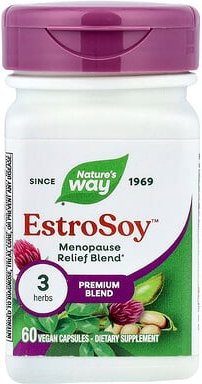 Nature's Way, EstroSoy™, Premium-Mischung, 60 vegane Kapseln