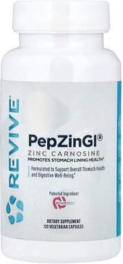 Revive, Zinc Carnosine, Zink-Carnosin, 120 pflanzliche Kapseln