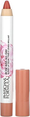 Physicians Formula, Rosé Kiss All Day, Glossy Lip Color, Rosékuss den ganzen Tag, glänzende Lippenfarbe, 1711502 Sweet N...