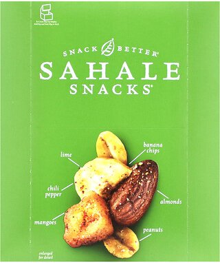 Sahale Snacks, Almond Trail Mix, Mandel-Studentenfutter, „Mango Tango“, 9 Packungen, je 42,5 g (1,5 oz.).