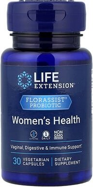 Life Extension, FLORASSIST® Probiotic, Women‘s Health, Probiotikum für Frauen, 30 pflanzliche Kapseln