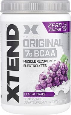 XTEND, 7G BCAA, Glacial Grape, Glazialtraube, 390 g (13,8 oz.)