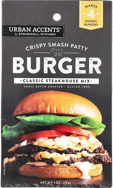 Urban Accents, Burger Classic Steakhouse Mix, 28 g (1 oz.)