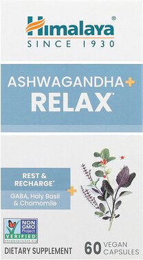 Thumbnail - Himalaya, Ashwagandha + Relax, 60 vegetarische Kapseln
