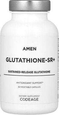 Thumbnail - Codeage, Glutathione-SR+, Glutathion-SR+, 250 mg, 60 pflanzliche Kapseln