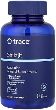 Trace, Himalayan Shilajit, hochwirksames Himalaya-Shilajit, 1.000 mg, 150 Kapseln (500 mg pro Kapsel)
