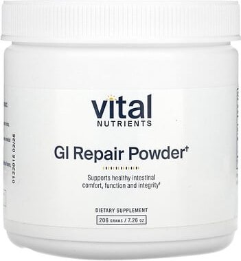 Thumbnail - Vital Nutrients, GI Repair Powder, Pulver zur Reparatur des Magen-Darm-Trakts, 206 g (7,26 oz.)
