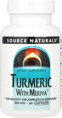 Thumbnail - Source Naturals, Turmeric With Meriva®, Kurkuma mit Meriva®, 60 Kapseln