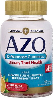 AZO, D-Mannose-Fruchtgummis, Citrus Blast, 40 Fruchtgummis