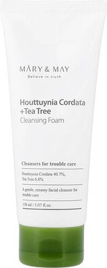 Mary & May, Houttuynia Cordata + Teebaum, Reinigungsschaum, 150 ml (5,07 fl. oz.)