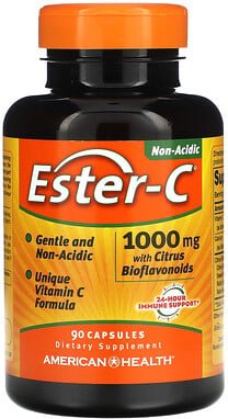 Thumbnail - American Health, Ester-C® mit Zitrus-Bioflavonoiden, 90 Kapseln