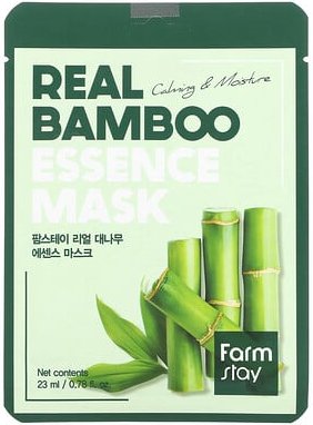 Thumbnail - Farmstay, Real Bamboo, Essence Beauty Mask, Essenz der Schönheitsmaske mit echtem Bambus, 1 Tuchmaske, 23 ml (0,78 fl. o...