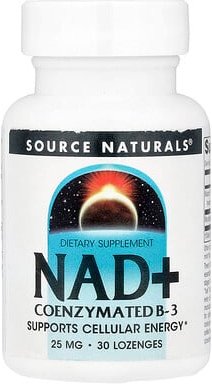 Thumbnail - Source Naturals, NAD+, coenzymiertes B3, 30 Lutschtabletten