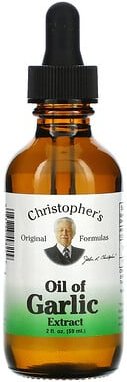 Christopher's Original Formulas, Knoblauchextrakt-Öl, 2 fl oz (59 ml)