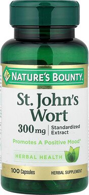 Nature's Bounty, Johanniskraut, 300 mg, 100 Kapseln