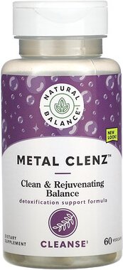 Natural Balance, Metal Clenz, 60 pflanzliche Kapseln