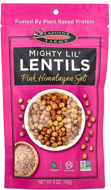 Seapoint Farms, Mighty Lil' Lentils, pinkes Himalayasalz, 142 g (5 oz.)