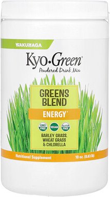 Kyolic, Kyo-Green, Powdered Drink Mix, Pulver-Trinkmischung, Gemüsemischung, 0,63 lb. (10 oz.)