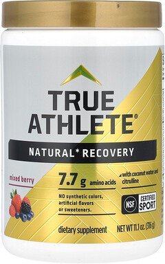 True Athlete, Natural Recovery With Coconut Water and Citrulline, natürliche Regeneration mit Kokoswasser und Citrullin,...