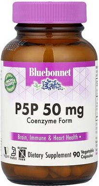 Bluebonnet Nutrition, CellularActive P-5-P, 50 mg, 90 pflanzliche Kapseln