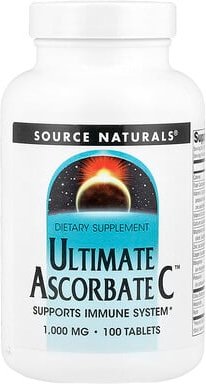 Source Naturals, Ultimate Ascorbate C™, 100 Tabletten