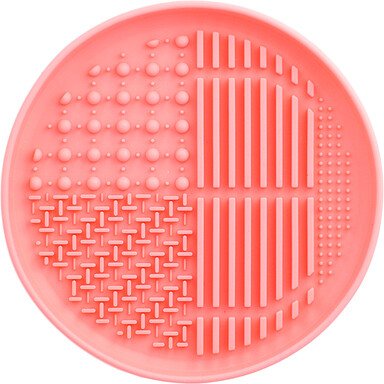 J.Cat Beauty, Sili Pad, Silikon-Make-up-Pinselreiniger, BR33 Pink, 1 Stück