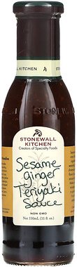 Stonewall Kitchen, Sesam-Ingwer-Teriyaki-Sauce, 330 ml (11 fl. oz.)