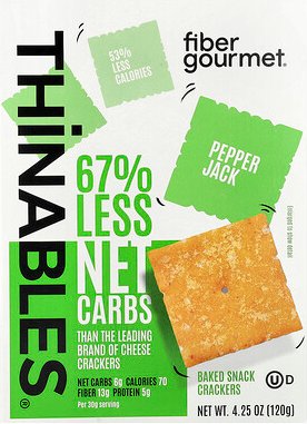 Fiber Gourmet, Thinables®, Pepper Jack, Pfefferminz, 120 g (4,25 oz.)