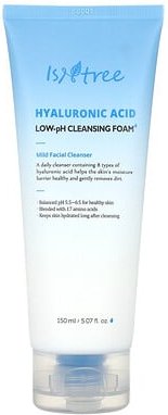 Thumbnail - ISNtree, Hyaluronsäure, Reinigungsschaum mit niedrigem pH-Wert, 150 ml (5,07 fl. oz.)
