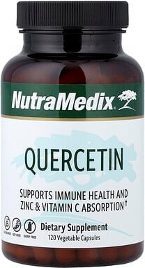 NutraMedix, Quercetin, 120 pflanzliche Kapseln (250 mg pro Kapsel)