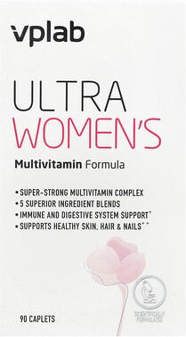 VPLab , Ultra Multivitaminformel für Frauen, 90 Kapseln