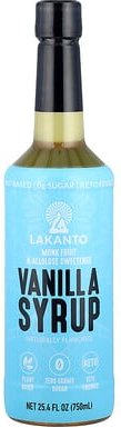 Lakanto, Vanilla Syrup, Vanillesirup, 750 ml (25,4 fl. oz.)