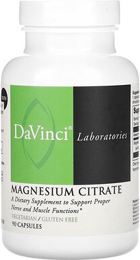 Thumbnail - DaVinci Laboratories, Magnesiumcitrat, Magnesiumcitrat, 140 mg, 90 Kapseln