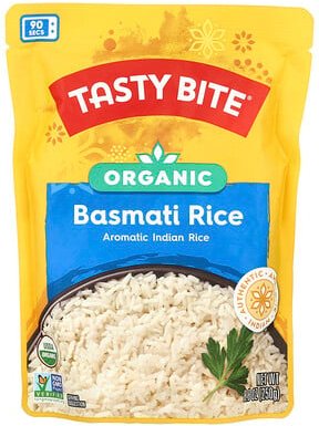 Tasty Bite, Organic Basmati Rice, Bio-Basmatireis, 250 g (8,8 oz.)