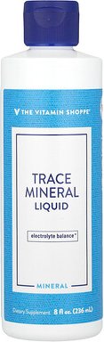 The Vitamin Shoppe, Trace Mineral Liquid, Flüssiger Mineralstoff, 236 ml (8 fl. oz.)