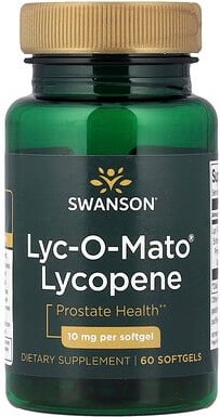 Swanson, Lyc-O-Mato® Lycopine, Lycopin, 10 mg, 60 Weichkapseln