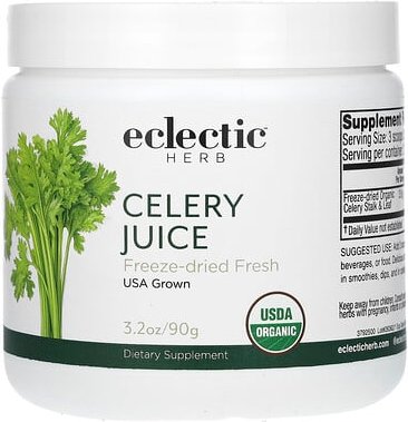 Eclectic Herb, Celery Juice, Selleriesaft, 90 g (3,2 oz.)