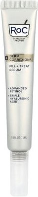 RoC, Derm Correxion®, Fill + Treat Serum, verbessertes Retinol und dreifache Hyaluronsäure, 15 ml (0,5 fl. oz.)