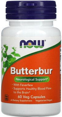 NOW Foods, Pestwurz, 60 Gemüsekapseln