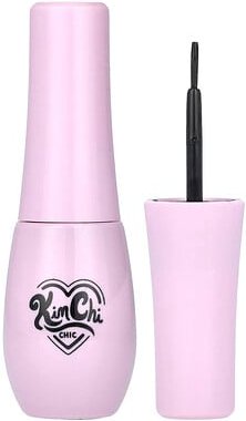 Thumbnail - KimChi Chic Beauty, The Effin Liner®, Liquid Liner, flüssiger Liner, 01, Noir x Noir, 7,75 ml (0,26 fl. oz.)