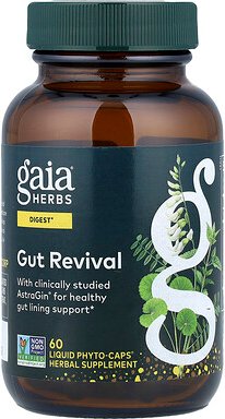 Gaia Herbs, Gut Revival, Darmbelebung, 60 flüssige Phyto-Kapseln