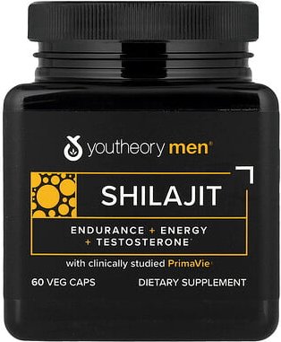 Youtheory, Men®, Shilajit, 60 pflanzliche Kapseln (250 mg pro Kapsel)