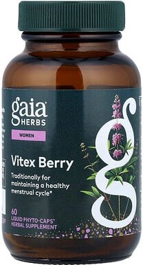 Gaia Herbs, Women, Vitex Berry, Mönchspfeffer-Beere, 60 Liquid Phyto-Caps®