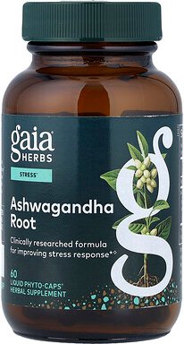 Gaia Herbs, Ashwagandha Root, Ashwagandha-Wurzel, 60 Liquid Phyto-Caps®
