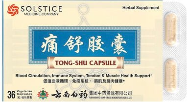 Yunnan Baiyao, Tong-Shu-Kapsel, 36 pflanzliche Kapseln