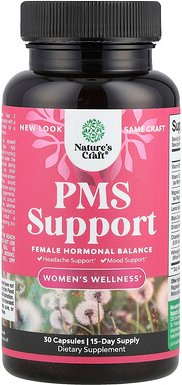 Nature's Craft, Women‘s Wellness, PMS Support, für das Wohlbefinden der Frauen, PMS-Unterstützung, 30 Kapseln